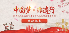 <b>“中國夢·非遺行”在歷城區唐官小學正式啟動</b>